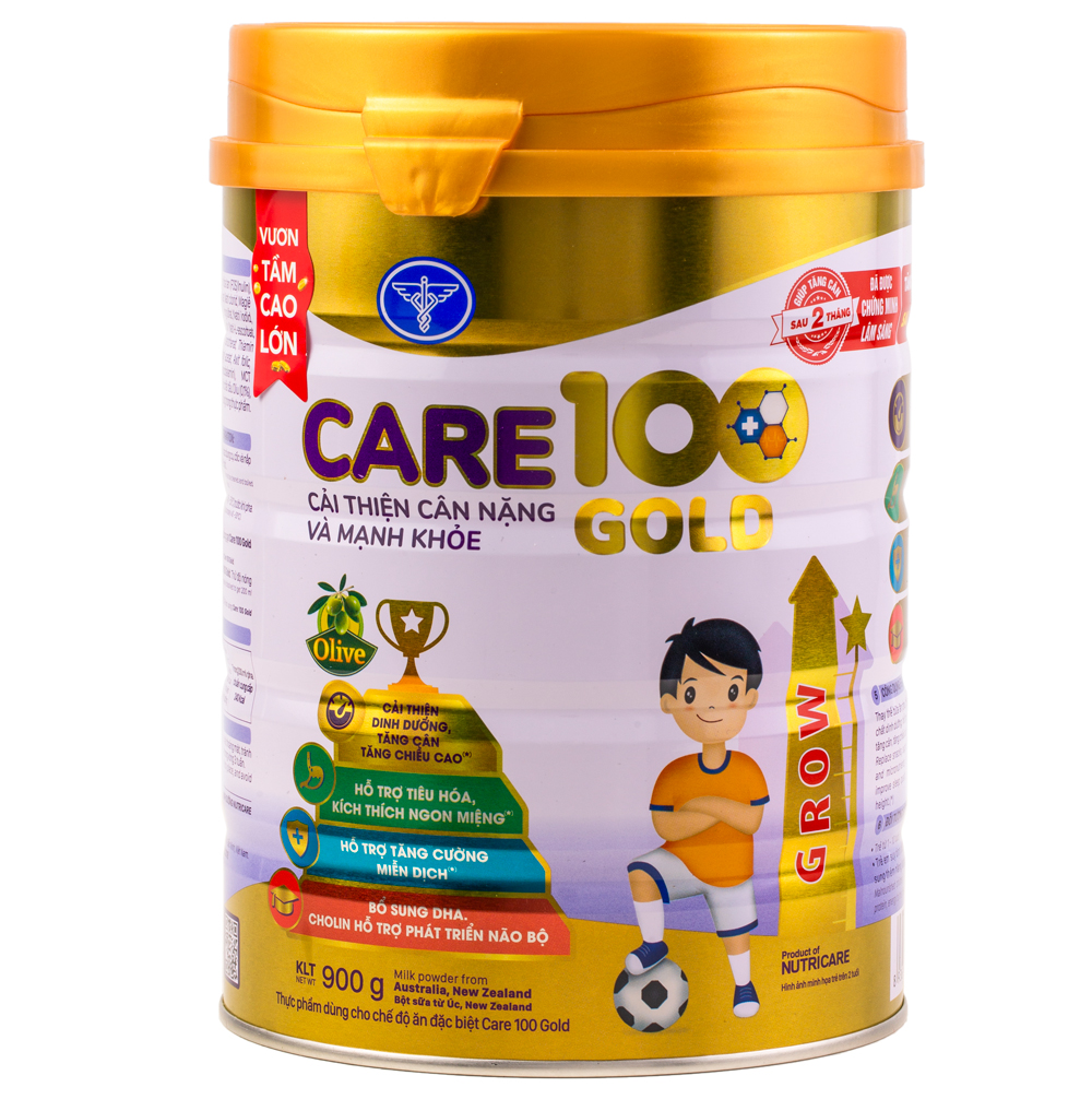 Sữa care 100 gold 900g